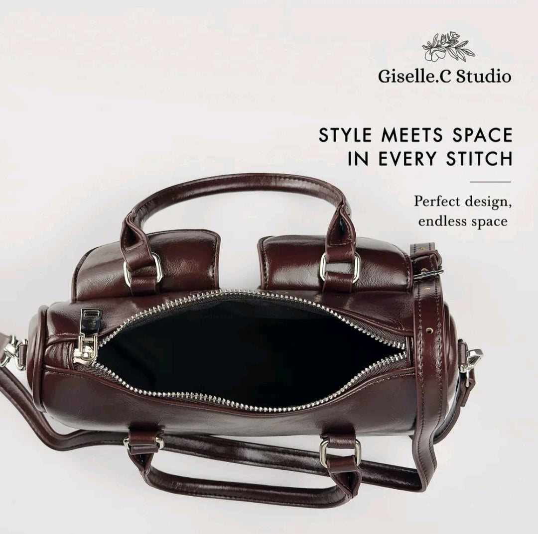 Destiny Top Handle Bag - Black