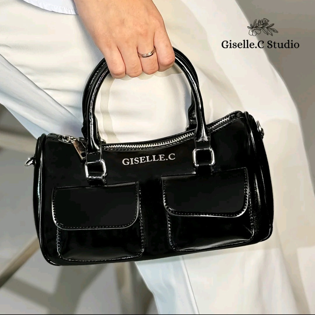Destiny Top Handle Bag - Black