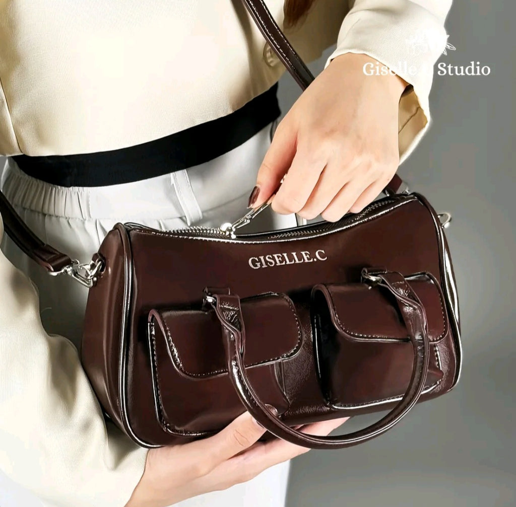 Destiny Top Handle Bag - Coco