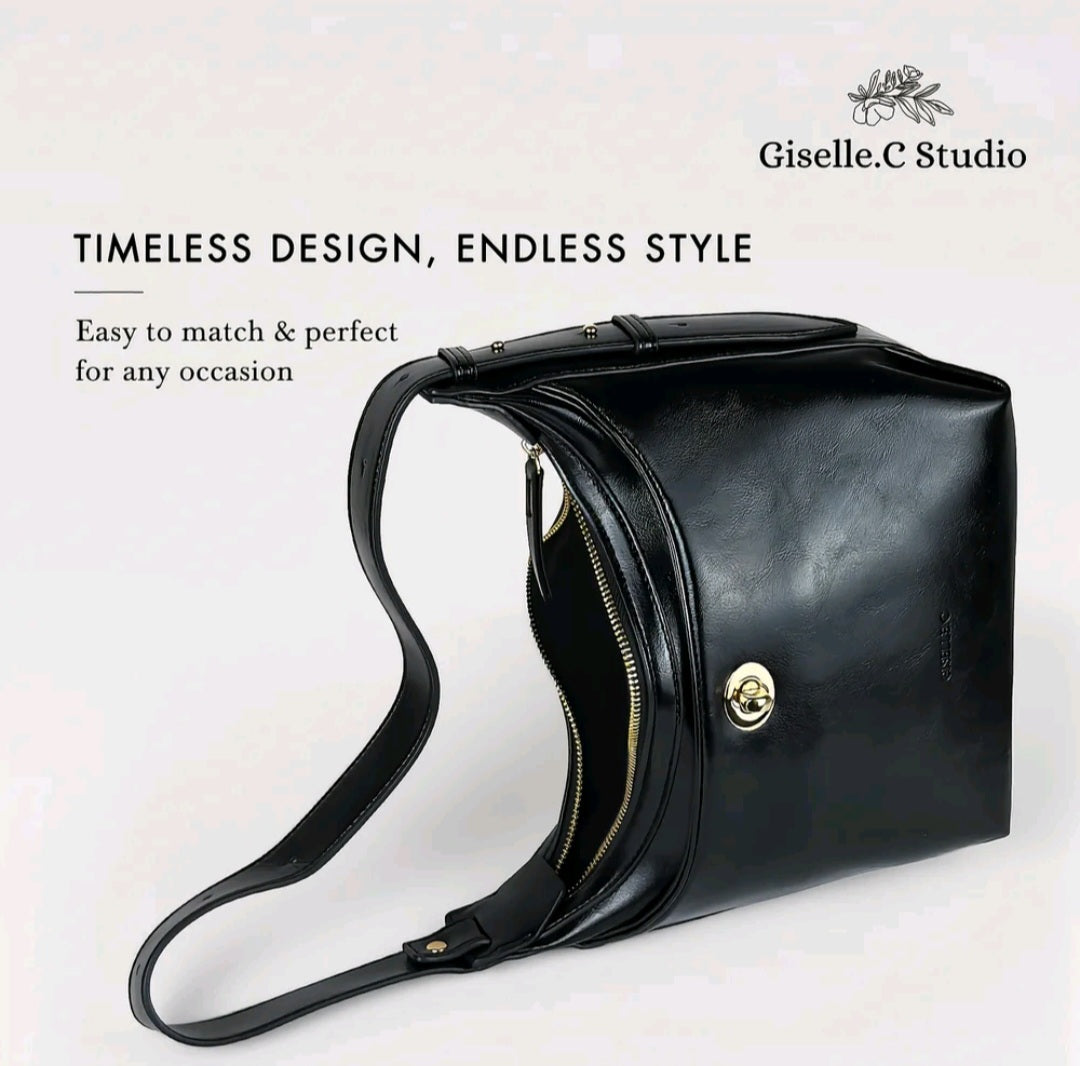 Anessa Shoulder Bag - Black