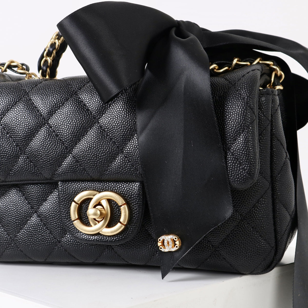Beatrice Top-Handle Bag - Black