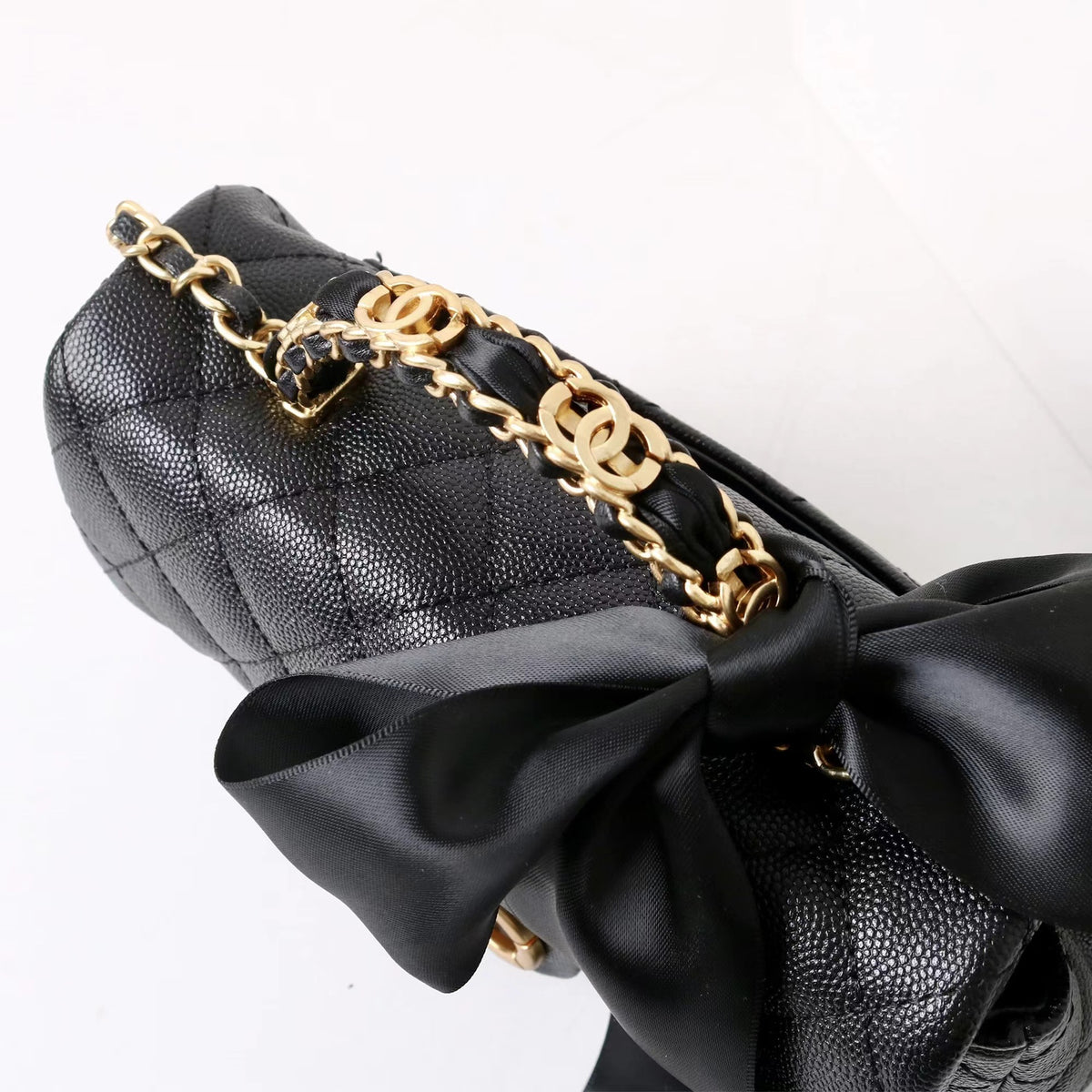 Beatrice Top-Handle Bag - Black