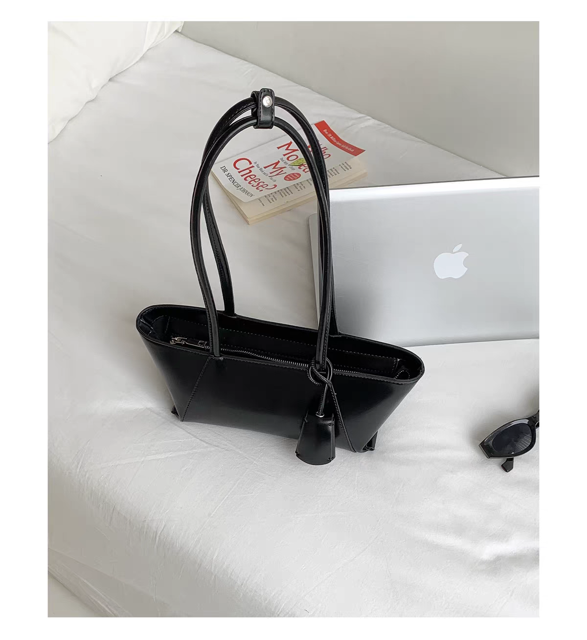 Luna Shoulder Bag - Black