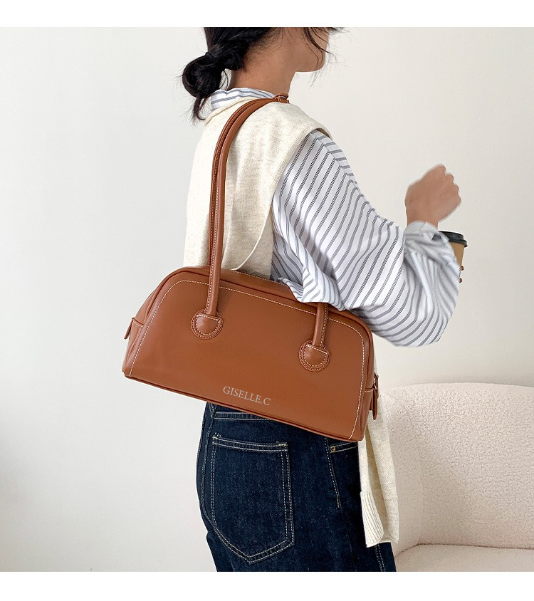 Macy Boston Bag - Chocolate