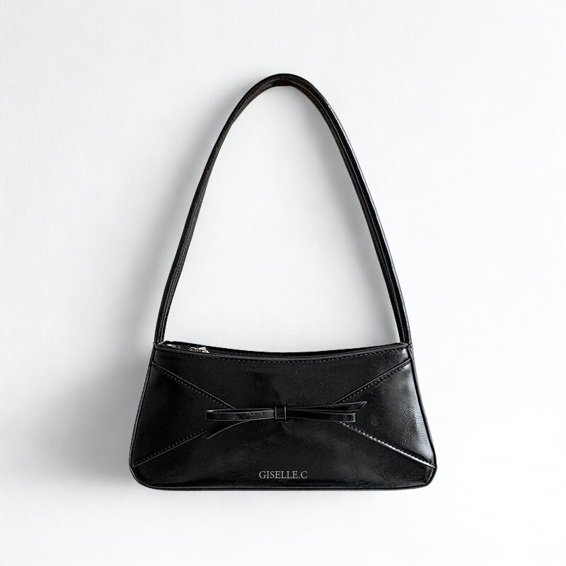 Elena Shoulder Bag - Black