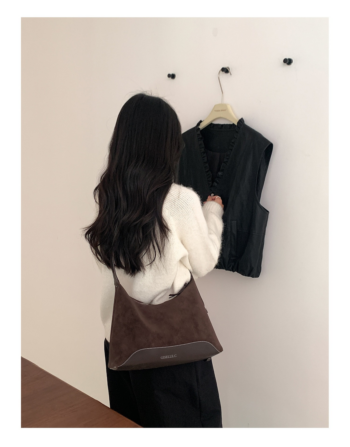 Alivia Hobo Bag - Chocolate