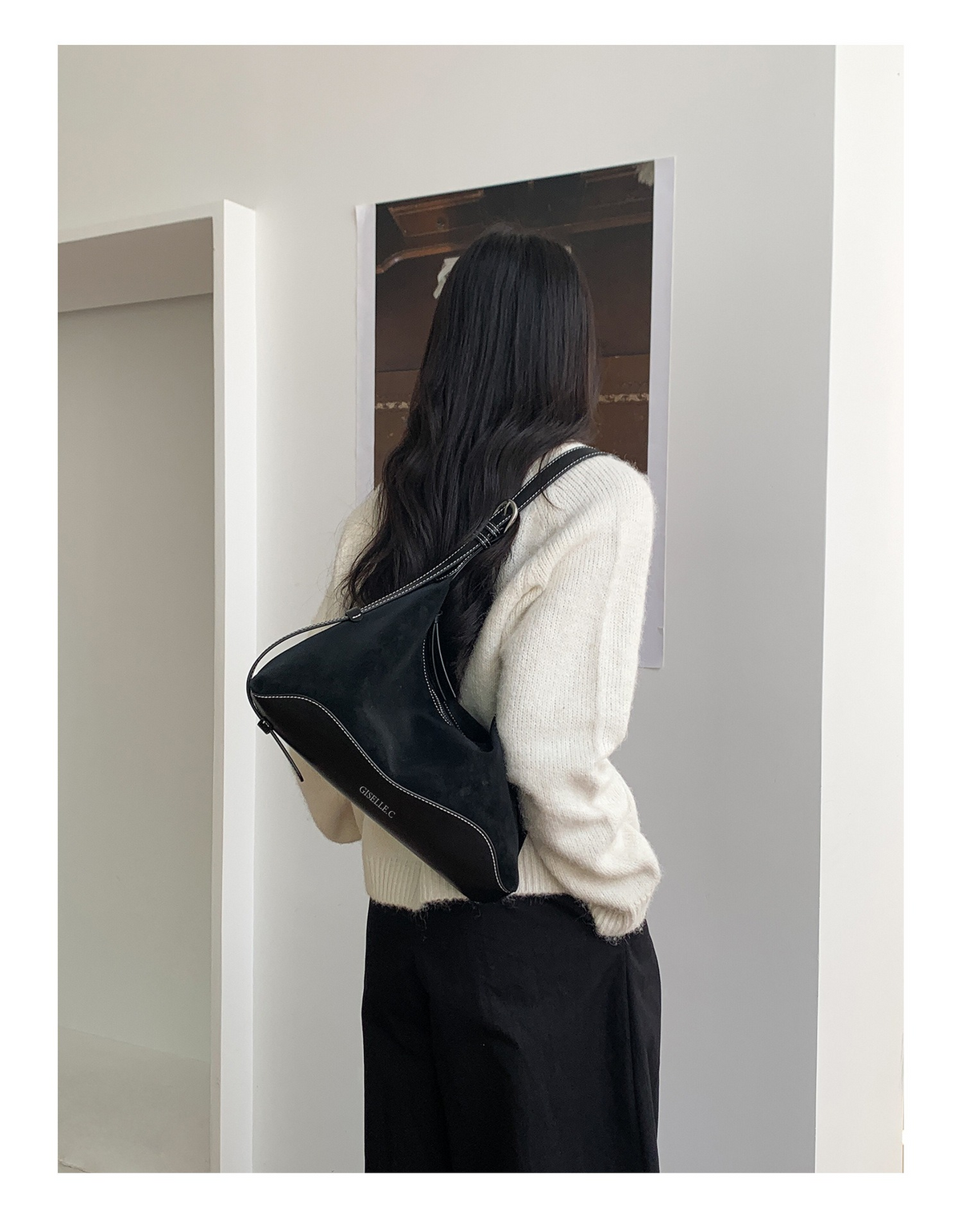 Alivia Hobo Bag - Black